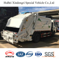 6cbm Dongfeng Euro 4 Hydraulic Rear Loading Compressed Garbage Truck